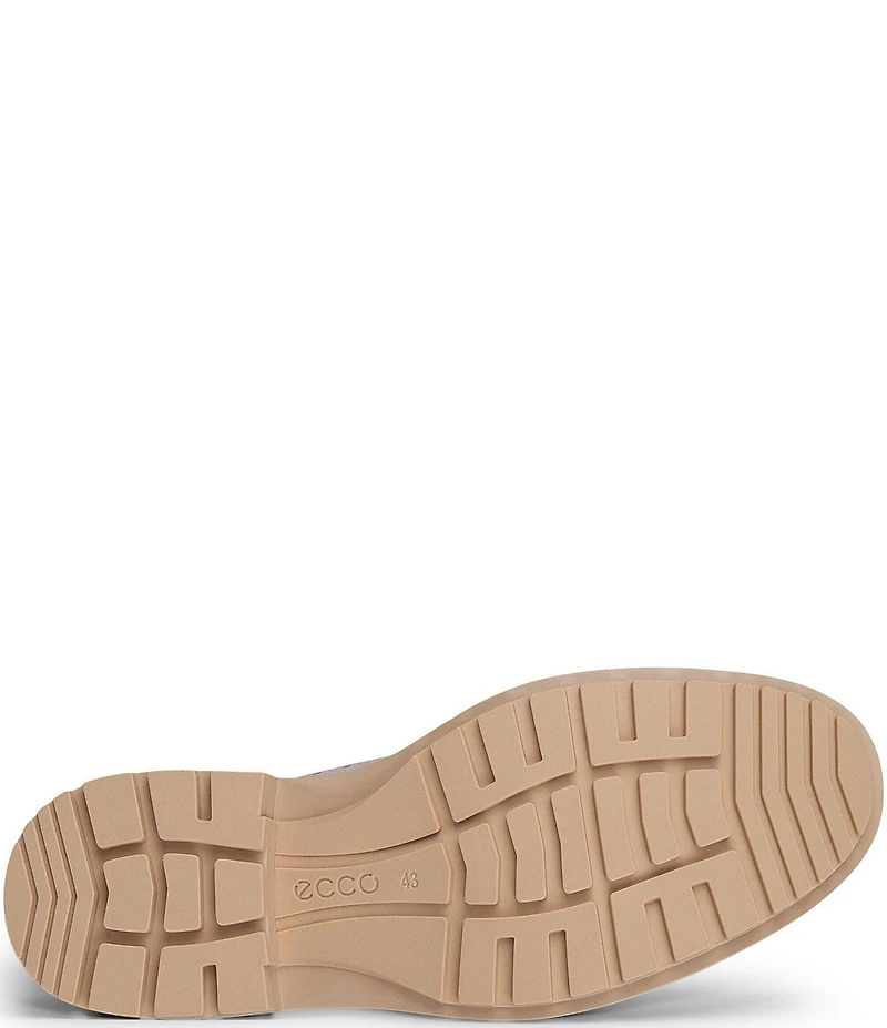 ECCO Men's Metropole Oslo Suede Brogue Detail Wingtip Oxfords