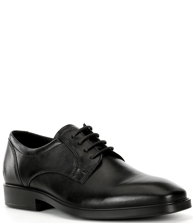 ECCO Men's Milan Plain Toe Lace-Up Oxfords