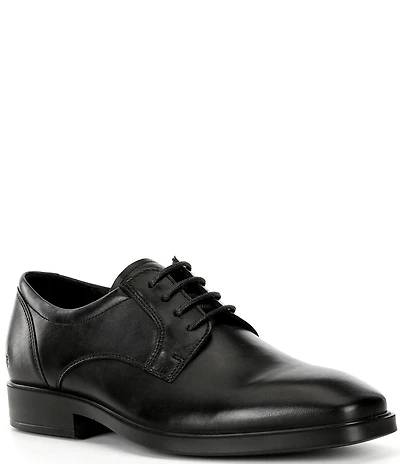 ECCO Men's Milan Plain Toe Lace-Up Oxfords
