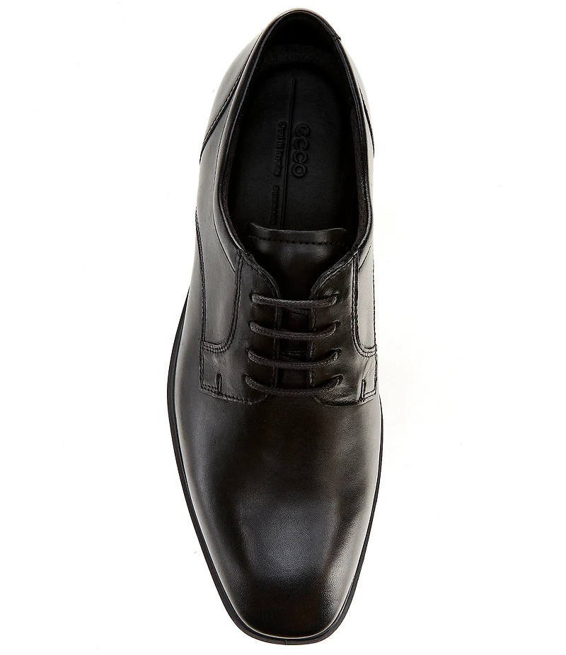 ECCO Men's Milan Plain Toe Lace-Up Oxfords