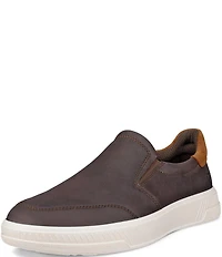 ECCO Men's Move Nubuck Slip On Sneakers