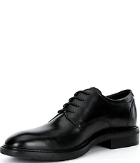 ECCO Men's Prague Plain Toe Lace-Ups