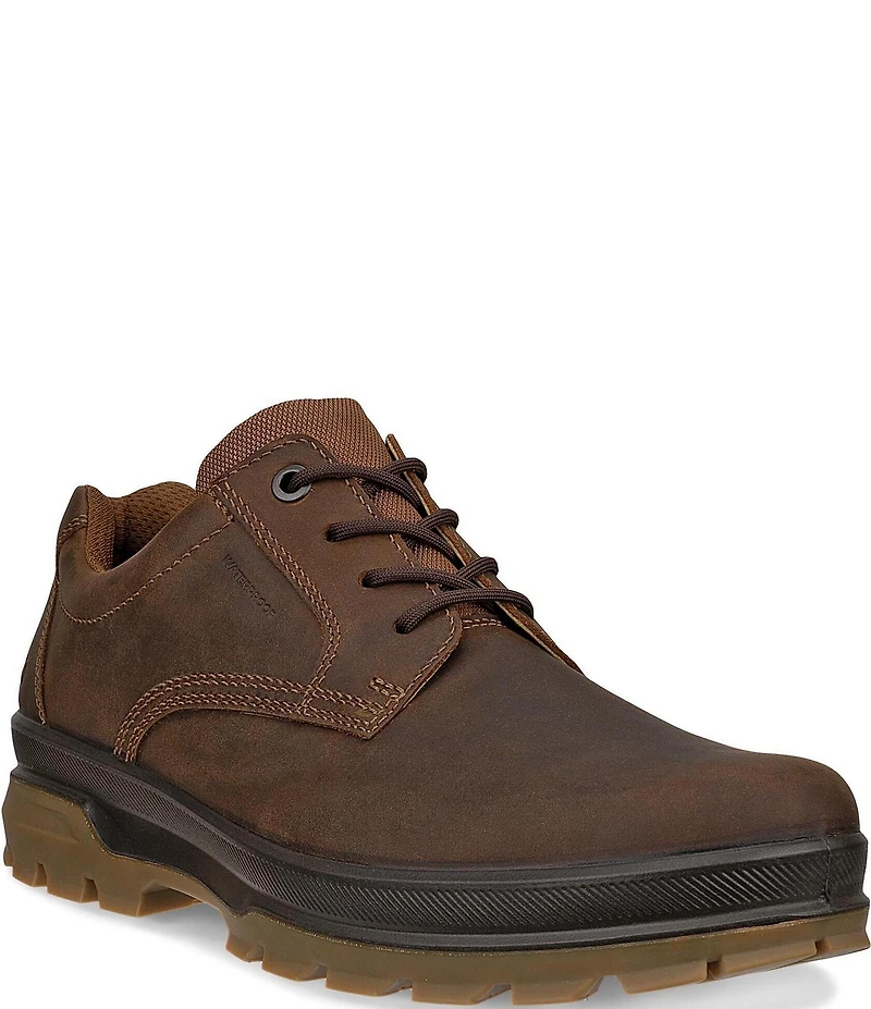 ECCO Men's Rugged Track Plain Toe Waterproof Oxfords
