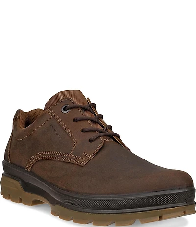 ECCO Men's Rugged Track Plain Toe Waterproof Oxfords