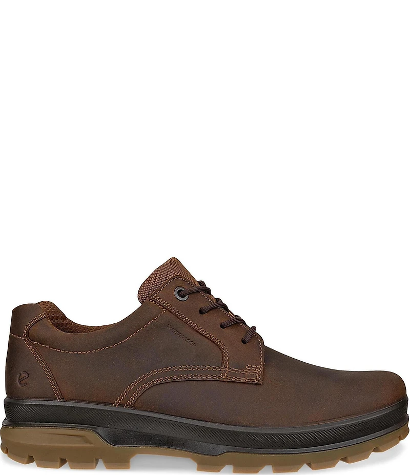 ECCO Men's Rugged Track Plain Toe Waterproof Oxfords