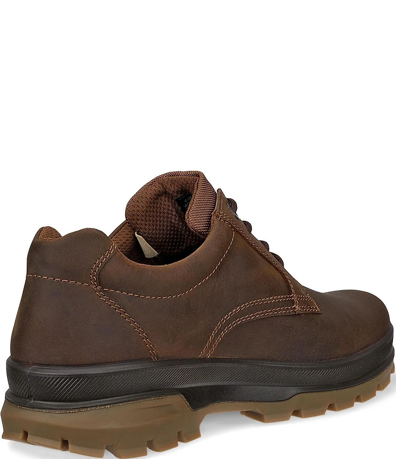 ECCO Men's Rugged Track Plain Toe Waterproof Oxfords