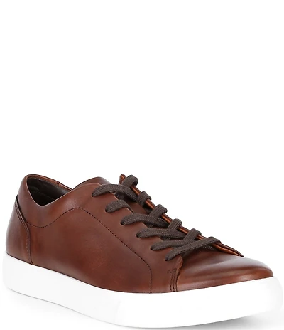 ECCO Men's Soft 10 Leather Sneakers