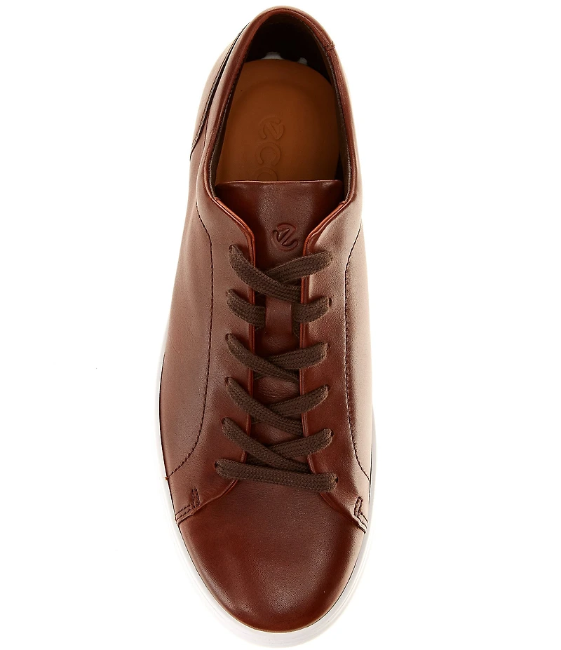 ECCO Men's Soft 10 Leather Sneakers