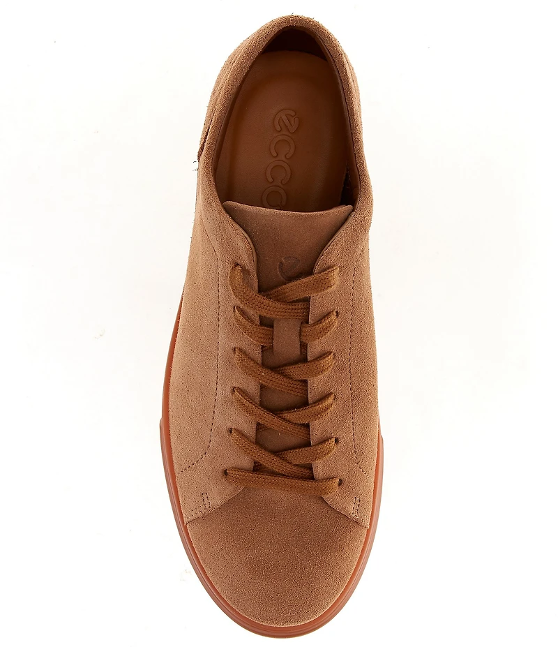 ECCO Men's Soft 10 Suede Sneakers