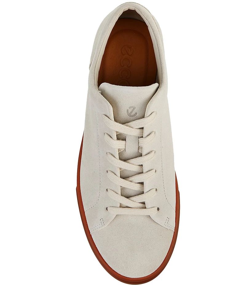 ECCO Men's Soft 10 Suede Sneakers