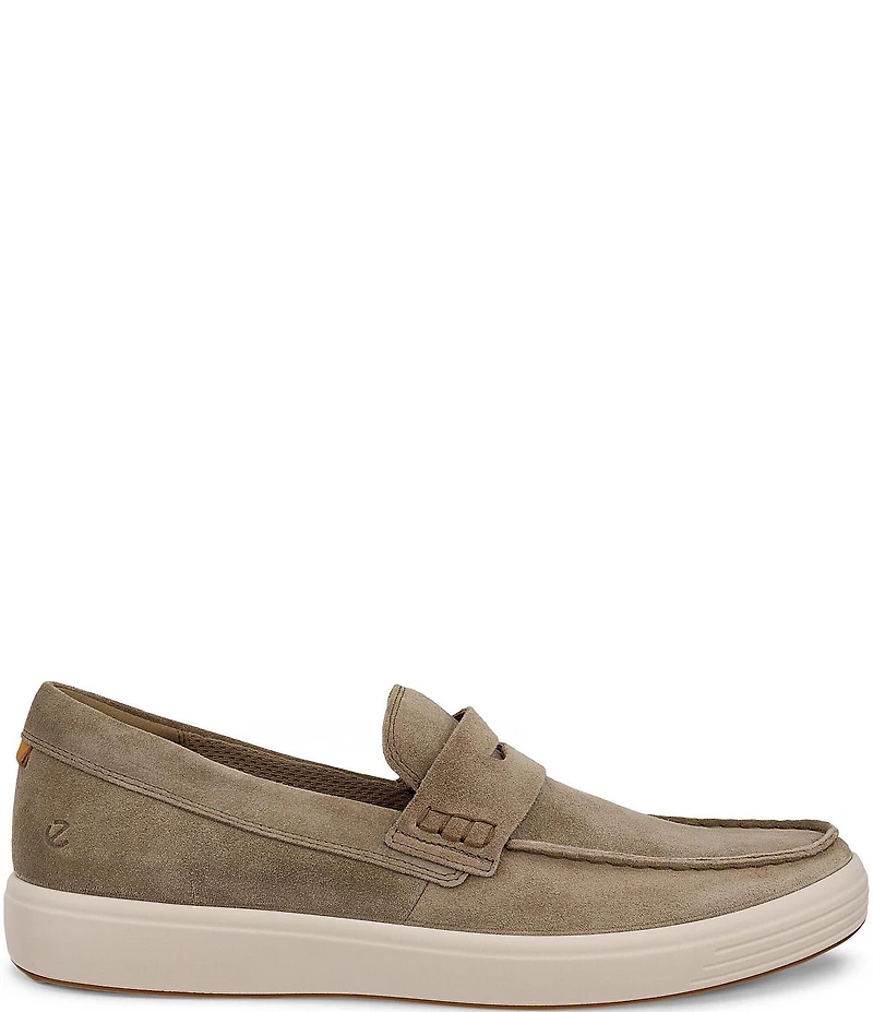 ECCO Men's Soft 7 Suede Penny Loafers