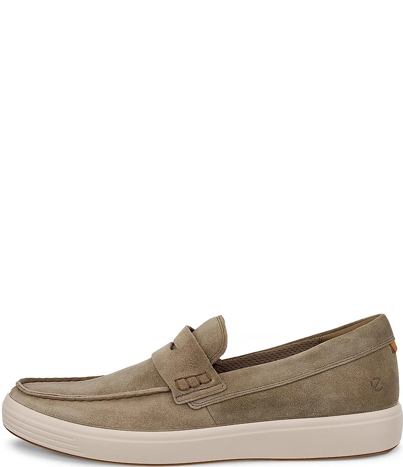 ECCO Men's Soft 7 Suede Penny Loafers