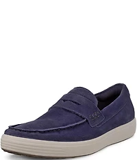 ECCO Men's Soft 7 Suede Penny Loafers