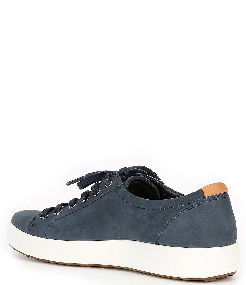 ECCO Men's Soft VII Nubuck Leather Sneakers