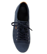 ECCO Men's Soft VII Nubuck Leather Sneakers