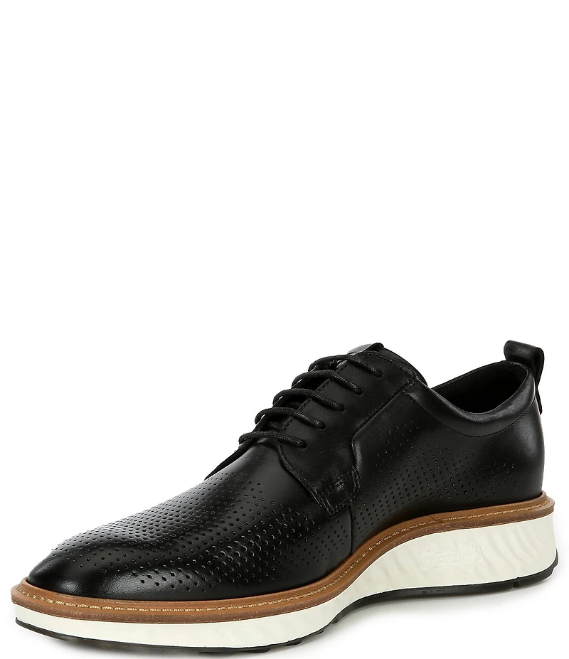 ECCO Men's St.1 Hybrid Perforated Leather Lace Up Oxfords