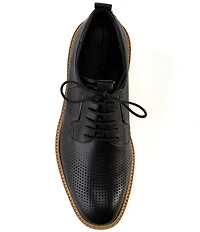 ECCO Men's St.1 Hybrid Perforated Leather Lace Up Oxfords