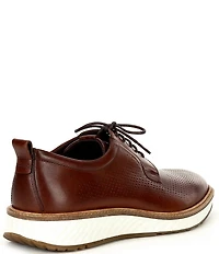 ECCO Men's St.1 Hybrid Perforated Leather Lace Up Oxfords