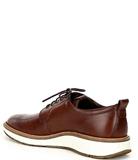 ECCO Men's St.1 Hybrid Perforated Leather Lace Up Oxfords