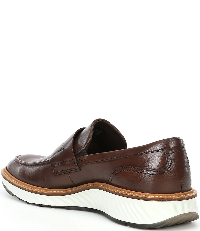 ECCO Men's ST.1 Hybrid Leather Penny Loafers