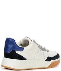 ECCO Men's Street Court Perforated Leather Sneakers
