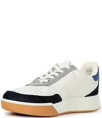 ECCO Men's Street Court Perforated Leather Sneakers