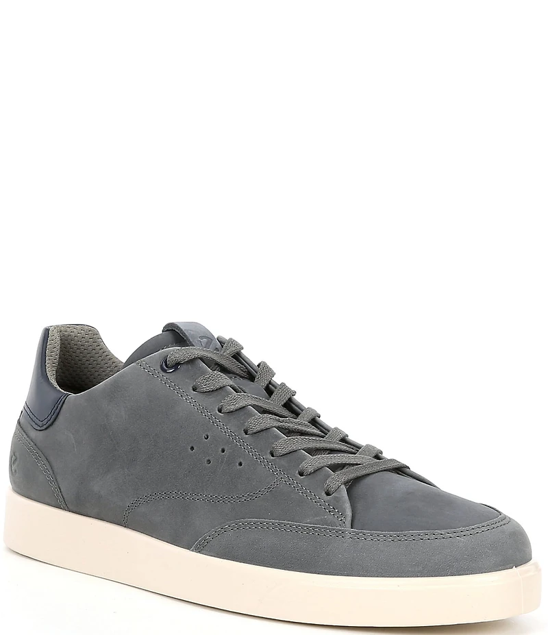 ECCO Men's Street Lite Court Perforated Leather Sneakers