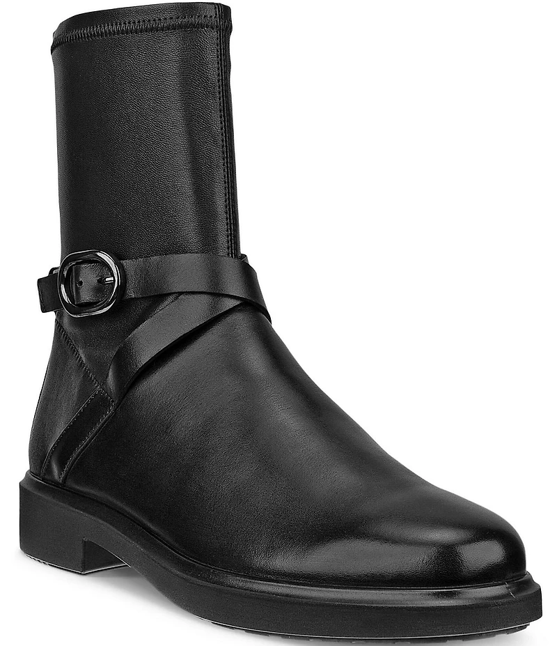 ECCO Metropole Amsterdam Leather Mid-Calf Boots