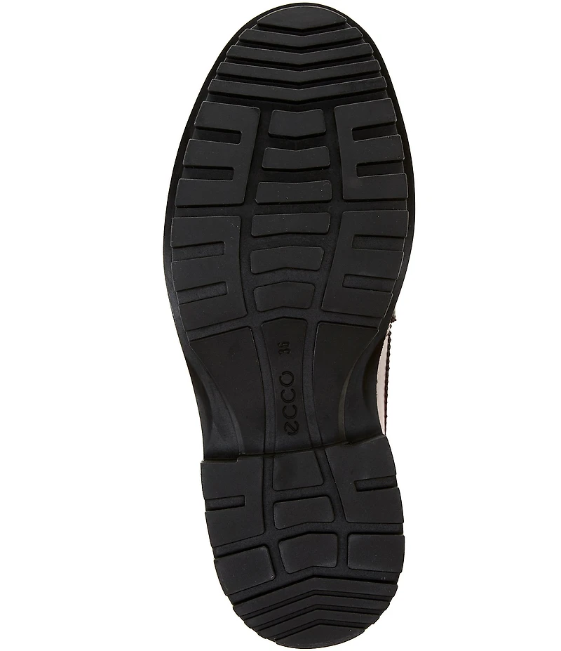 ECCO Metropole Oslo Leather Kiltie Brogue Detail Penny Loafers