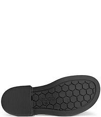 ECCO Metropole Seoul Leather Cross Strap Slingback Sandals