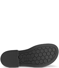 ECCO Metropole Seoul Leather Cross Strap Slingback Sandals