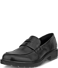 ECCO Women's Metropole Vienna Leather Penny Loafers