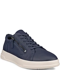 ECCO Women's Move Nubuck Side Zip Sneakers