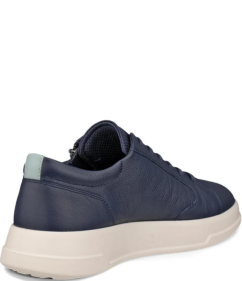 ECCO Women's Move Nubuck Side Zip Sneakers