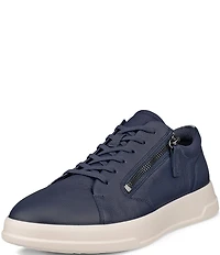ECCO Women's Move Nubuck Side Zip Sneakers