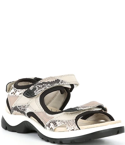 ECCO Offroad Yucatan Multicolor Leather Sandals