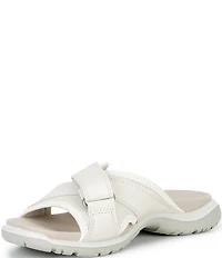 ECCO Offroad Roam Leather Slide Sandals