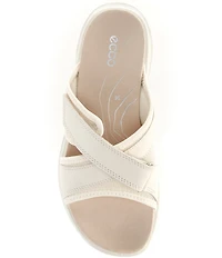 ECCO Offroad Roam Leather Slide Sandals