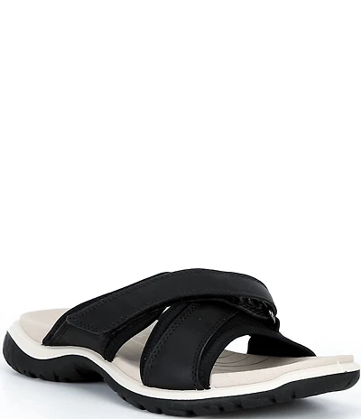 ECCO Offroad Roam Leather Slide Sandals