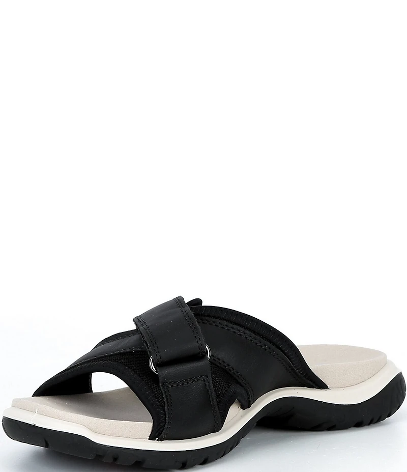 ECCO Offroad Roam Leather Slide Sandals