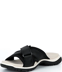 ECCO Offroad Roam Leather Slide Sandals