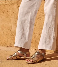 ECCO Sculpted Alba 2 Banded Leather Fishmerman Sandals