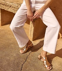 ECCO Sculpted Alba 2 Banded Leather Fishmerman Sandals