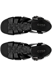 ECCO Sculpted Alba 2 Banded Leather Fishmerman Sandals