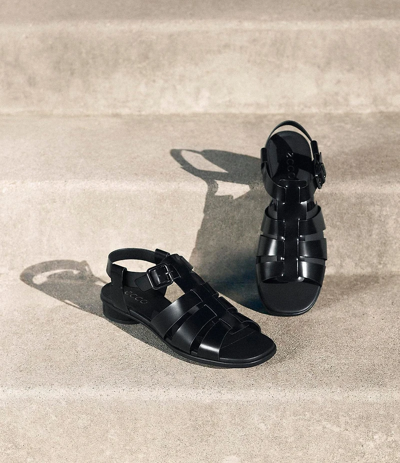 ECCO Sculpted Alba 2 Banded Leather Fishmerman Sandals