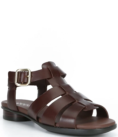 ECCO Sculpted Alba 2 Banded Leather Fishmerman Sandals