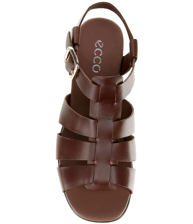 ECCO Sculpted Alba 2 Banded Leather Fishmerman Sandals