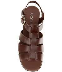 ECCO Sculpted Alba 2 Banded Leather Fishmerman Sandals