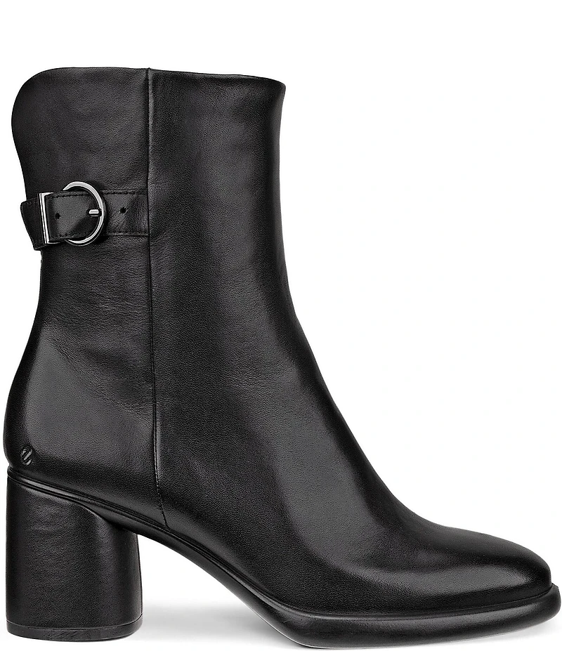 ECCO Sculpted LX 55 Leather Buckled Booties