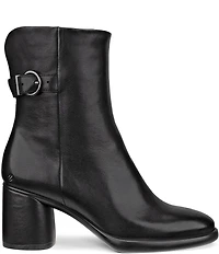 ECCO Sculpted LX 55 Leather Buckled Booties